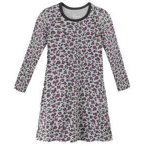 Mightly Girls Pink Leopard Dress size: 2-5T